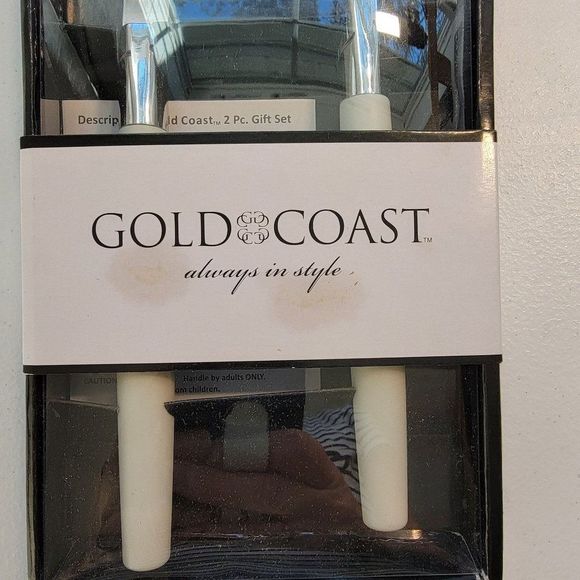 Gold Coast Always In Style 2 PC Gift Set Salad Spoon Fork Serving Set 0005CR New - Picture 2 of 9